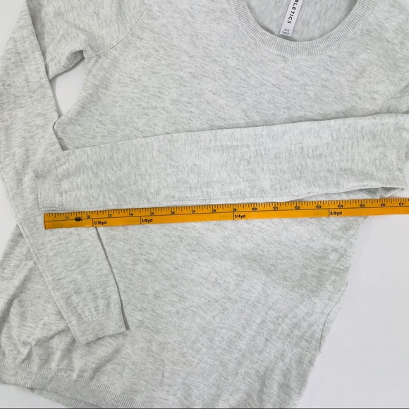 Fabletics Jocelyn Draped Open Back Sweater Sz XS - Picture 13 of 14